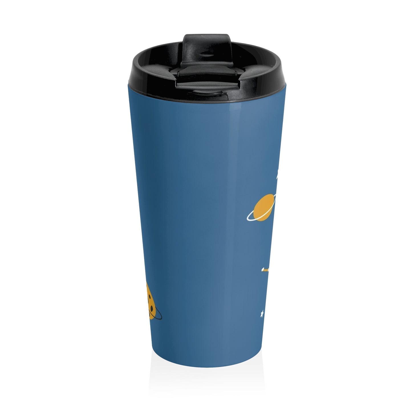 Cute Space Polar Bear Travel Tumbler-Customizable